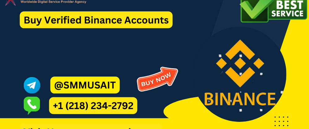 Cover image for Best to Purchase a Buy Verified Binance Account