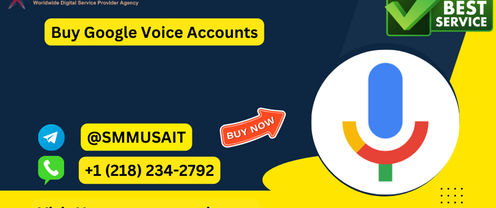 Cover image for Top 3 Trustable Place To Buy Google Voice Accounts (USA Voice Number)