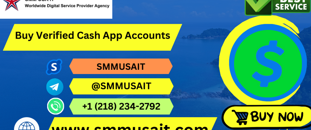 Cover image for It's simple and quick to Buy Verified Cash App Accounts at SMMUSAIT