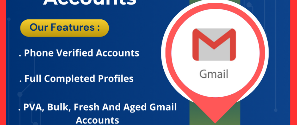 Cover image for Buy Old Gmail Accounts- Aged, PVA & Bulk