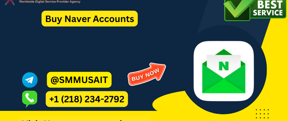 Cover image for Buy Naver Accounts - 100% USA, UK CA, AU Verified ...