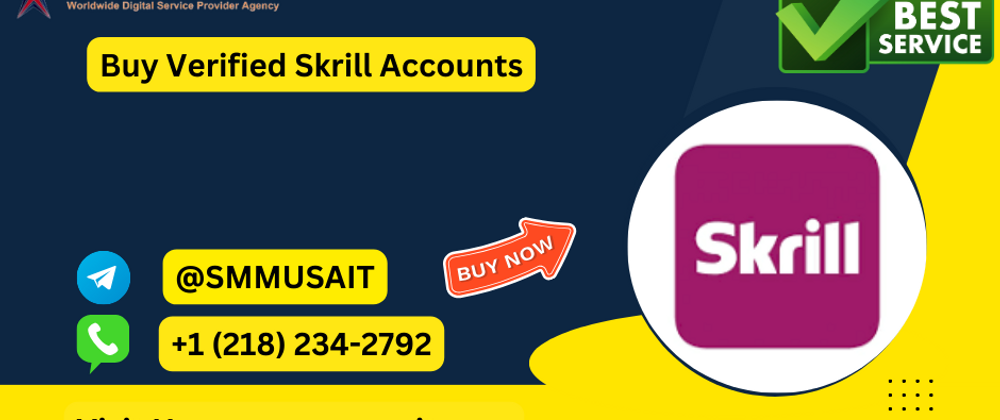 Cover image for Learn How to Buy Verified Skrill Account Like an Expert