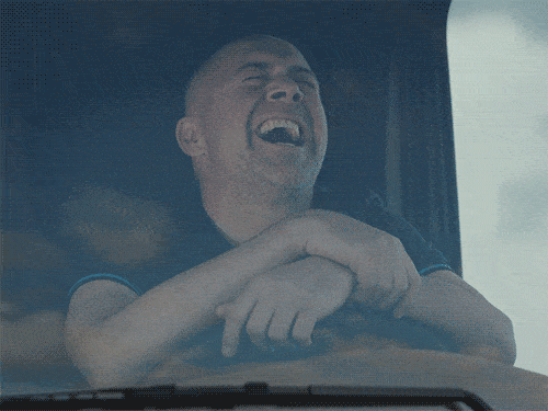 Not Funny Laughing GIF by DAF Trucks NV