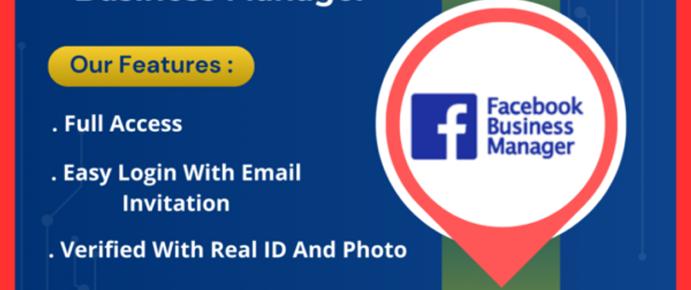 Cover image for Best Place To Buy Verified Facebook business Manager