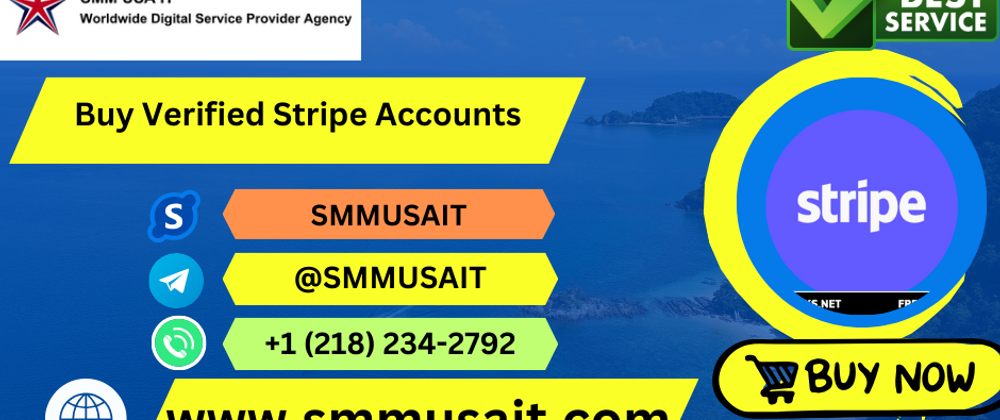 Cover image for (Personal and Business) Buy Verified Stripe Accounts- 2025