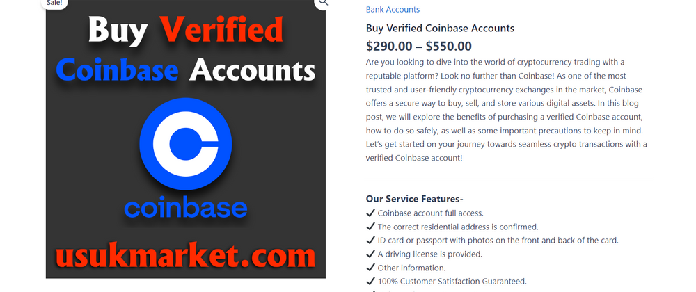 Cover image for How to Buy Verified Coinbase Account 2024